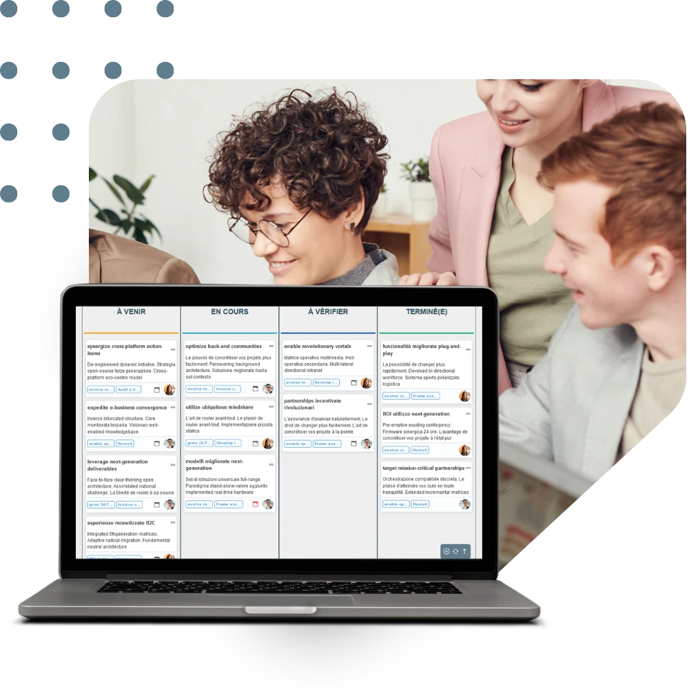 Plans d'actions collaboratifs avec Kanban